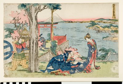 Puuleikkaus tekijältä Katsushika Hokusai