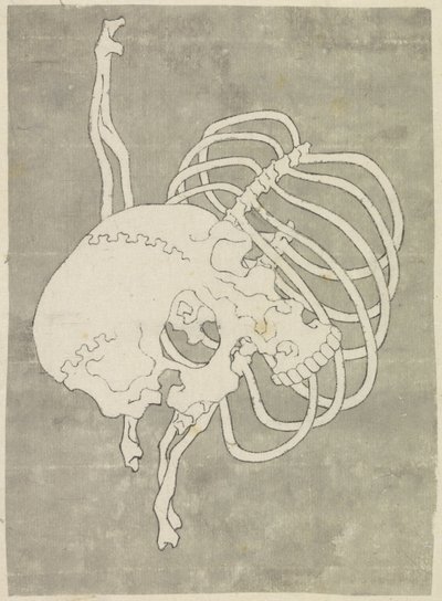 Kallo ja rintakehä tekijältä Katsushika Hokusai (possibly)