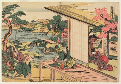 II näytös tekijältä Katsushika Hokusai