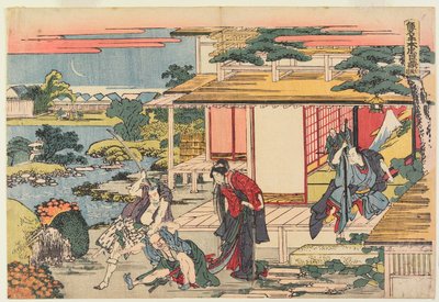 VII näytös tekijältä Katsushika Hokusai