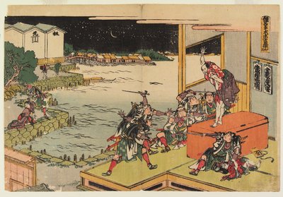 X. näytös tekijältä Katsushika Hokusai