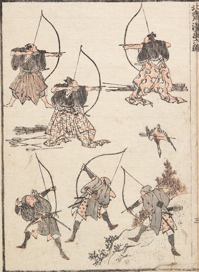 Jousiampujat tekijältä Katsushika Hokusai