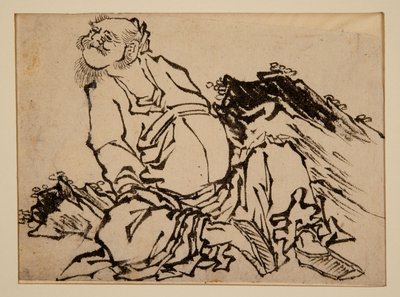 Kiinalainen soturi tekijältä Katsushika Hokusai