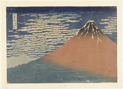 Selkeää säätä ja etelätuulta tekijältä Katsushika Hokusai