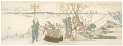Daikagura Performe rs, 1801-1805 tekijältä Katsushika Hokusai