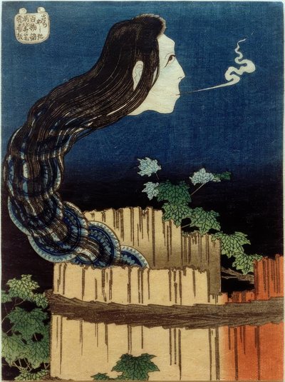Das Tellerhaus tekijältä Katsushika Hokusai