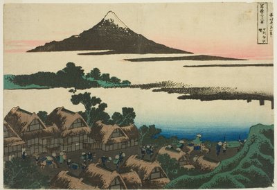 Dawn at Isawan jäsenseura P Rovinse (Furushu Isawa no Akatsuki), Te-sarjasta `` Mr. Tyrty x Näkymät Fuji-vuorelta (Fugaku Usaju Rokukatsu) 