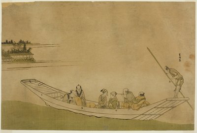 Lautta tekijältä Katsushika Hokusai