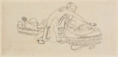 Kalamyyjä tekijältä Katsushika Hokusai