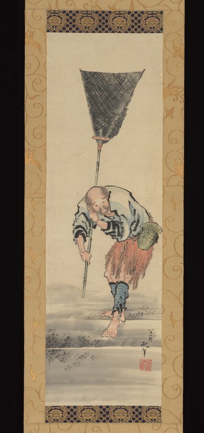 Kalastaja tekijältä Katsushika Hokusai