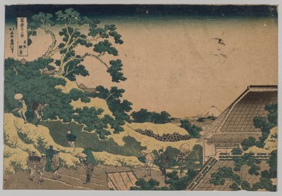 Fuji Surugadaista, Yedosta tekijältä Katsushika Hokusai