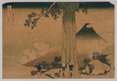 Fuji Mishiman solalta Koshun maakunnasta tekijältä Katsushika Hokusai