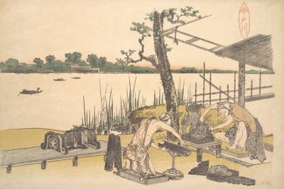 Erilainen ikkuna, vai mitä? 1801-4. tekijältä Katsushika Hokusai
