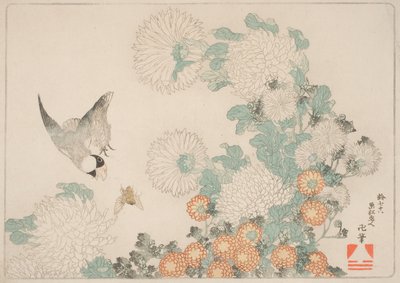 kuuntele kirjoittaaksesi puuseppämehiläiselle tekijältä Katsushika Hokusai