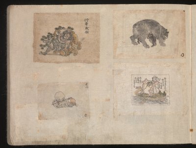 Pienoispiirroksia käsityöläisille tekijältä Katsushika Hokusai