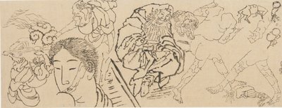 Sekalaisia tutkimuksia, 1700-luvun loppu - 1800-luvun alku. tekijältä Katsushika Hokusai