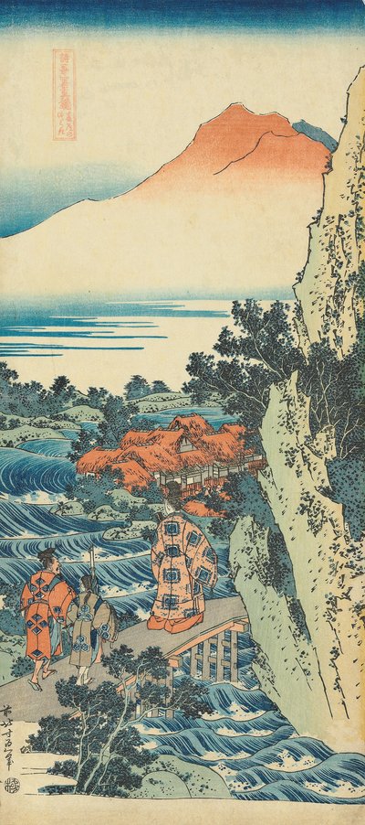Tulosta sarjasta "Kiinalaisten ja japanilaisten runojen todellinen peili tekijältä Katsushika Hokusai