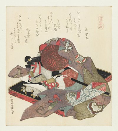 harrastehevonen Harugoma (sarjan nimi esineellä) Sarja hevosten kanssa (sarjan nimi) Umazukushi (sarjan nimi esineellä) tekijältä Katsushika Hokusai