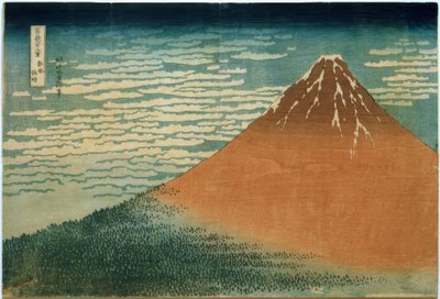 Südwind und klarer Morgen tekijältä Katsushika Hokusai