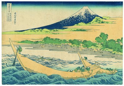 Tago-ranta Ejirin lähellä Tōkaidō-tiellä tekijältä Katsushika Hokusai