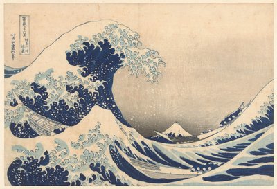 Aallon alla Kanagawan edustalla tekijältä Katsushika Hokusai