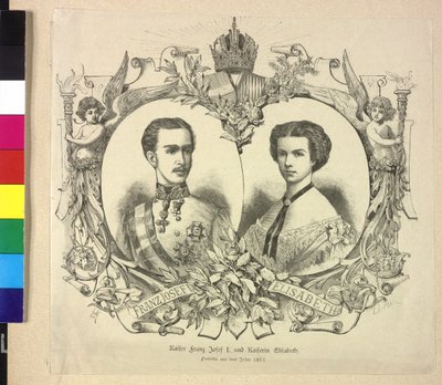Itävallan keisari ja Elisabeth Franz Joseph I. tekijältä Katzler Katzler