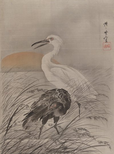 Nosturit Marshissa, n. 1887. tekijältä Kawanabe Kyosai