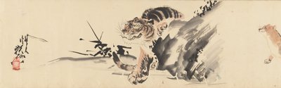 Luonnokset linnuista ja eläimistä, 1800-luvun loppu, ennen vuotta 1870. tekijältä Kawanabe Kyosai