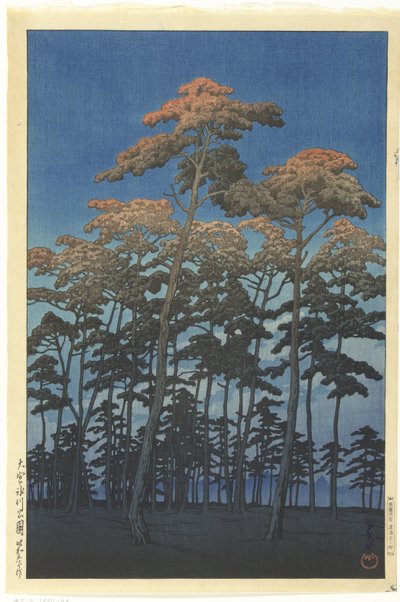 Hikawa Parkin jäsen Omiya tekijältä Kawase Hasui