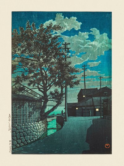 Kamezaki Bishu 1928 tekijältä Kawase Hasui