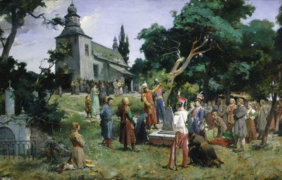 Kunnioitettu sankari, 1901 tekijältä Kazimierz Alchimowicz