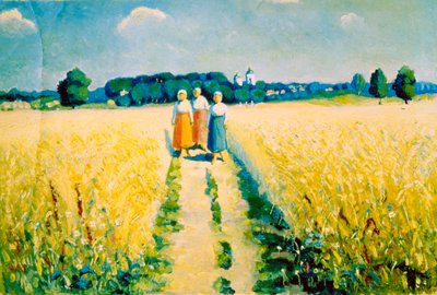 Kolme naista tiellä, vuoden 1927 jälkeen tekijältä Kazimir Severinovich Malevich