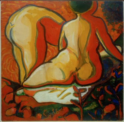 Badende Rückenansichtissa tekijältä Kazimir Severinovich Malevich