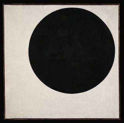 Musta ympyrä tekijältä Kazimir Severinovich Malevich