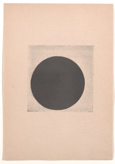 Black Circle teokselle "Kubismista ja futurismista suprematismiin: uusi realismi maalauksessa" tekijältä Kazimir Severinovich Malevich