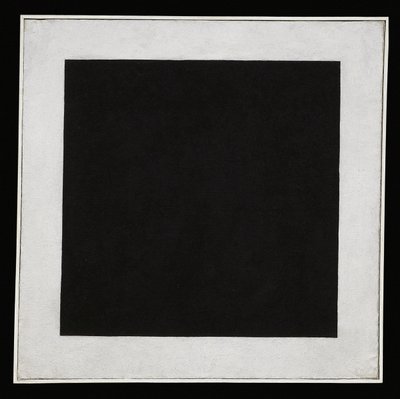 Musta neliö tekijältä Kazimir Severinovich Malevich