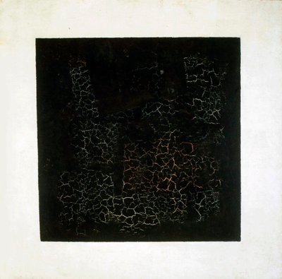 Musta neliö, 1920-luvun alku. tekijältä Kazimir Severinovich Malevich