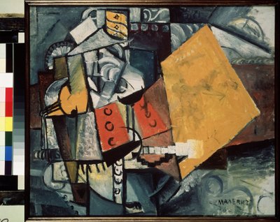 Guàrdia (Guàrdia). Pintura de Kasimir Severinovich Malevitch (Malevich, Malevic) (1878-1935), oli sobre tela finlandès tekijältä Kazimir Severinovich Malevich