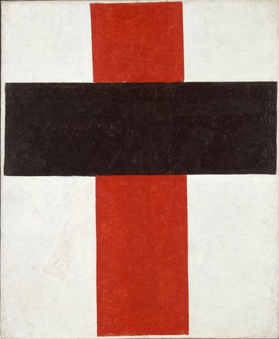 Malevitš, Kazimir Severinovich (1878-1935) hieraattisen suprematismin risti tekijältä Kazimir Severinovich Malevich