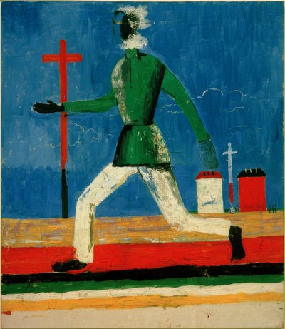 Laufender Mann tekijältä Kazimir Severinovich Malevich