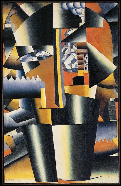 Omakuva Taiteilija (maalaus kankaalle) tekijältä Kazimir Severinovich Malevich