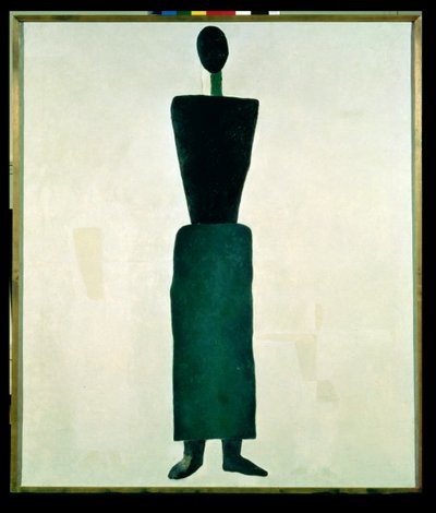 Suprematistinen naishahmo, 1928-32 tekijältä Kazimir Severinovich Malevich