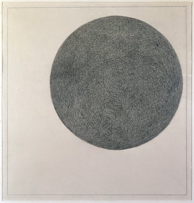 Suprematistinen elementti: ympyrä (öljy kankaalle, 1900-luku) tekijältä Kazimir Severinovich Malevich
