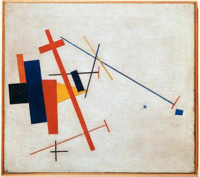 Suprematistische Komposition (öljy kankaalle) tekijältä Kazimir Severinovich Malevich
