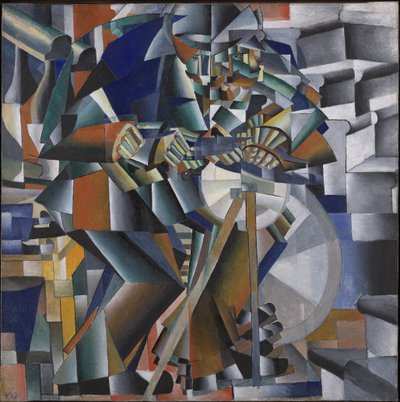 Veitsimylly tai kimaltamisen periaate, 1912-3 tekijältä Kazimir Severinovich Malevich