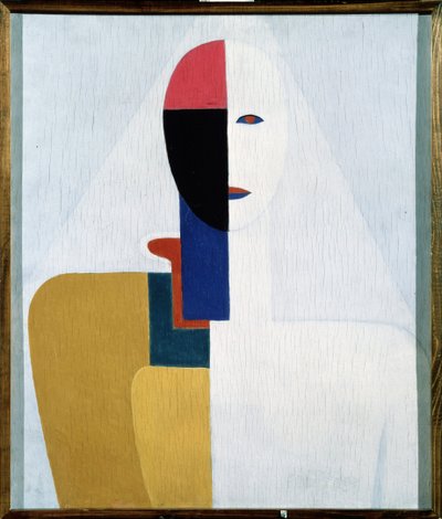 Torso de femme (Naisen torso). Maalaus Kasimir Severinovich Malevich (Malevich, Malevic) (1878-1935), öljy puulle. Venäläinen taide, 1900-luku, avantgarde, suprematismi, konstruktivismi. Venäjän valtionmuseo, Pietari. tekijältä Kazimir Severinovich Malevich