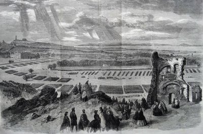 Hänen majesteettinsa Rifle Volunteersin arvostelu, 1860 tekijältä Keeley Halswelle