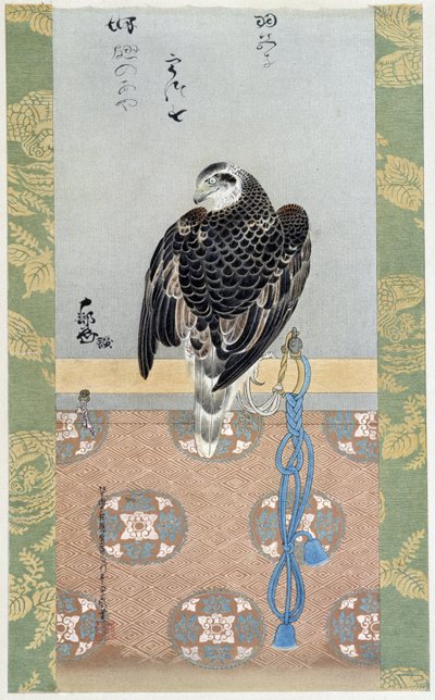 Falcon - Itaya Keishiun silkkimaalaus tekijältä Keishu Hiromasa Itaya