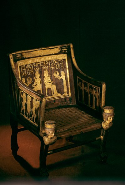 Prinsessa Sitamunin, "Amunin tyttären" (n. 1370 eaa. - tuntematon) tuoli oli muinainen..., 2009 (kuva) tekijältä Kenneth Garrett