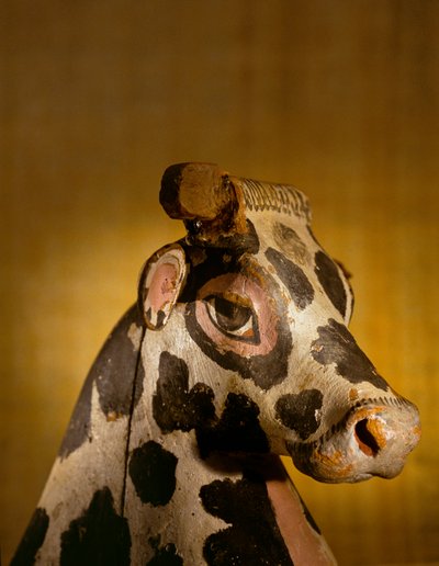 Nautajumalattaren pää; Amenhotep II; KV35; Kuninkaiden laakso, 2009 (kuva) tekijältä Kenneth Garrett